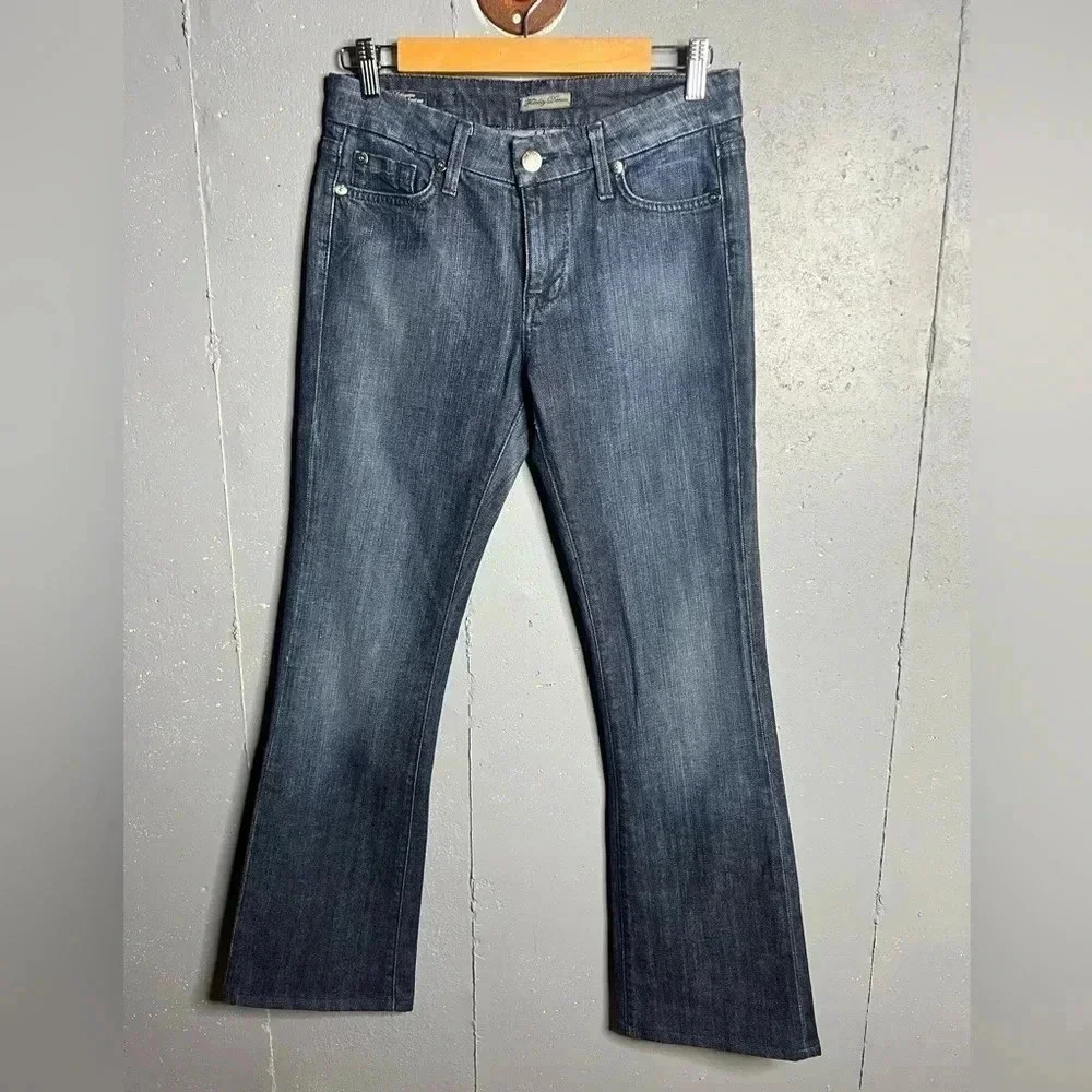 Fidelity LaFayette Mid Rise Boot Cut Jeans Sz 28